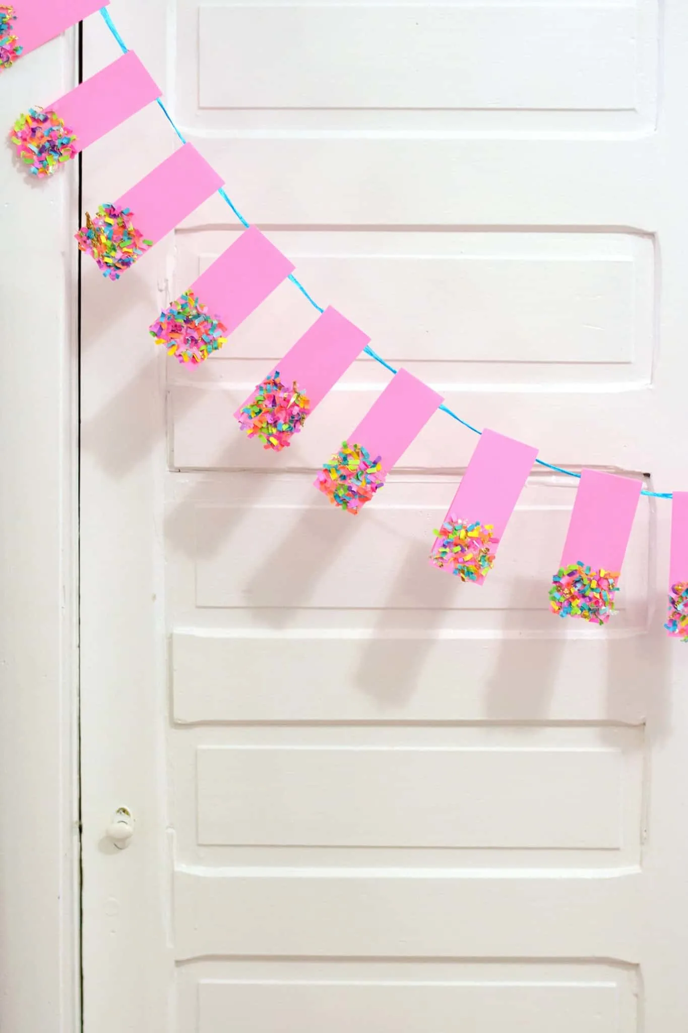 How to Make a Banner from Paper Mod Podge Rocks