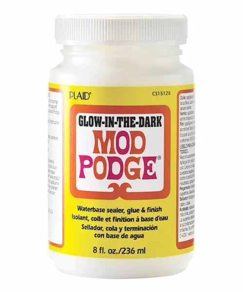 Learn all about the glow in the dark Mod Podge formula! Find out what it is, how to use it, and see some unique projects you can make.