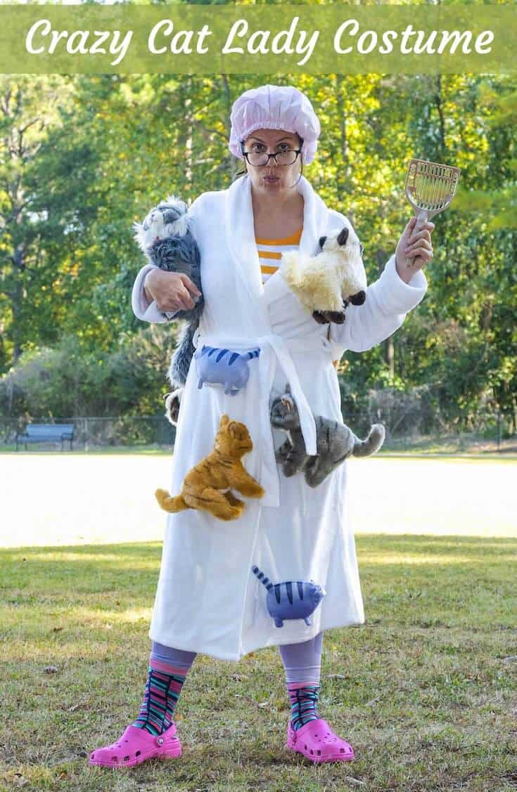 Crazy Cat Lady Costume for Halloween