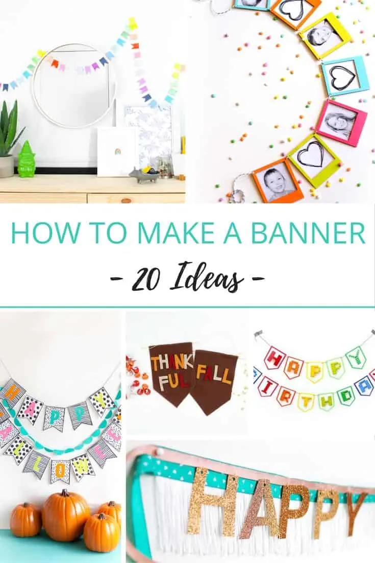 How To Make A Banner Genius Ideas Mod Podge Rocks