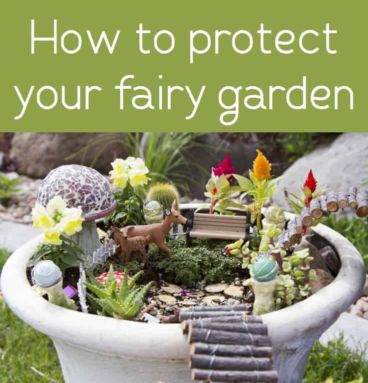 How To Protect Your Outdoor Fairy Garden Mod Podge Rocks