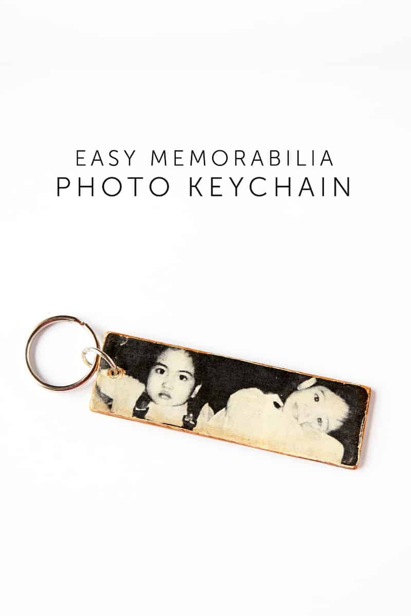 DIY Photo Keychain for Mother's Day