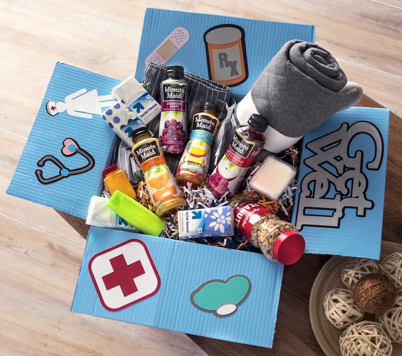 DIY Get Well Care Package for a Loved One Mod Podge Rocks