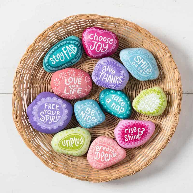 10 Easy Painted Rocks That Are Fun to Make Plus Tips! Mod Podge Rocks