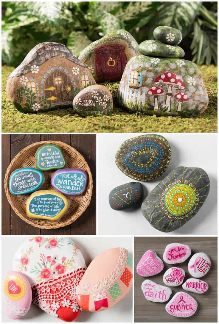 bev-thompson-rock-crafts-rock-painting-designs-painted-rocks-diy