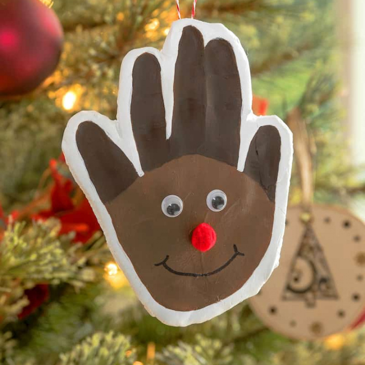 Handprint Ornament