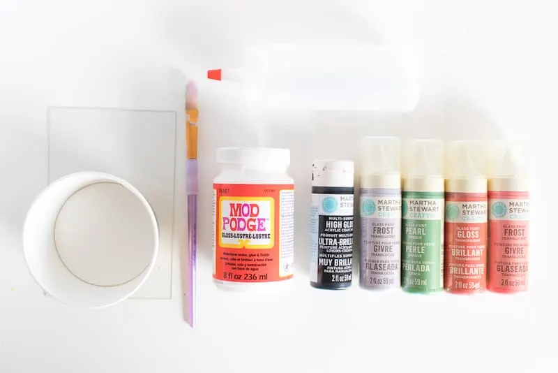 Easy Fake Stained Glass Supplies