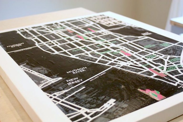 Poster on Canvas with Mod Podge Mod Podge Rocks