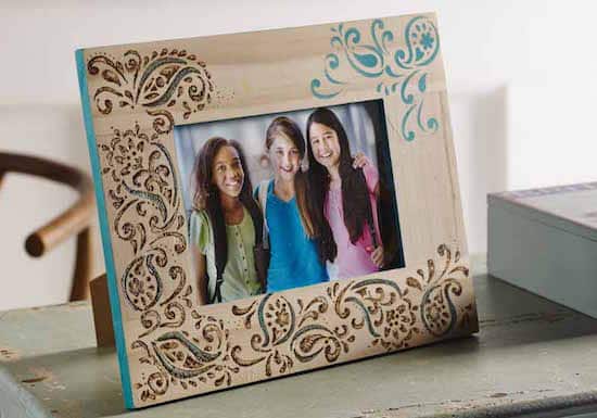 plain wooden frames craft