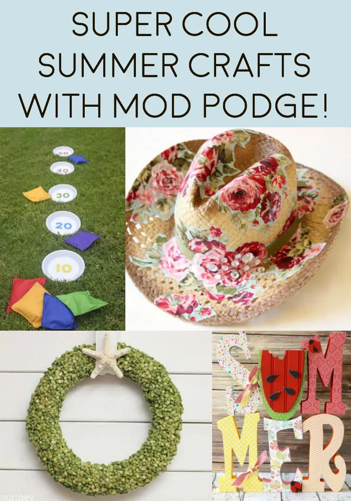 Super Cool Summer Crafts To Beat The Heat Mod Podge Rocks