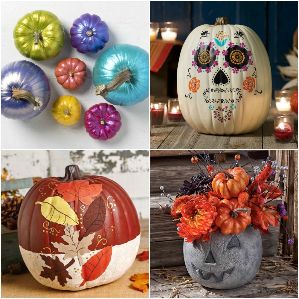 How To Store Halloween Pumpkins Until Halloween Ann S Blog   Easy Painted Pumpkin Ideas 