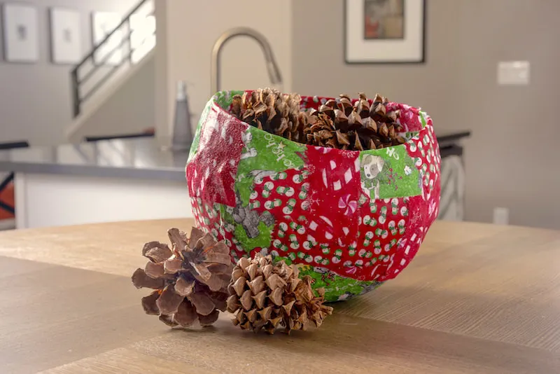 DIY Christmas bowl