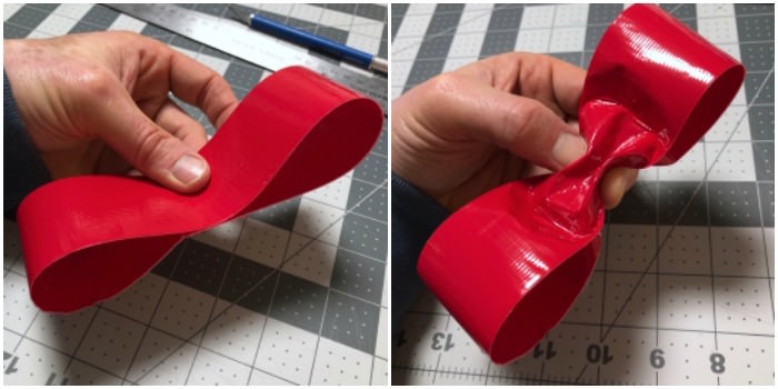 Pinch the Duck Tape Bow