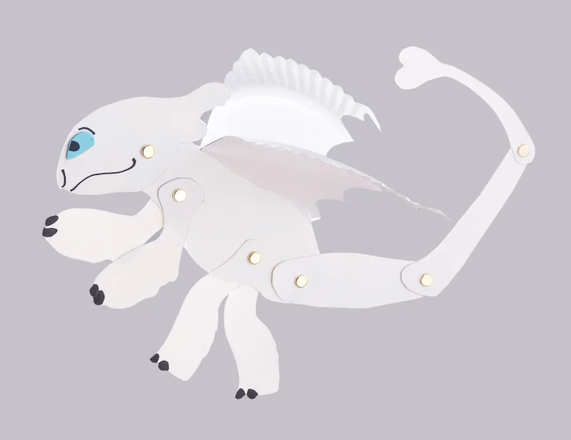 How to Make a Paper Plate Dragon - Mod Podge Rocks