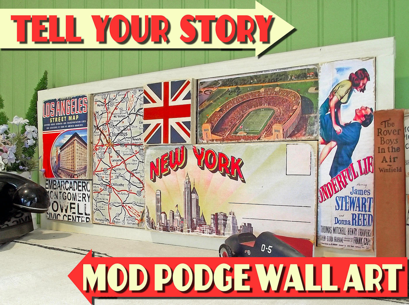 This Scrap Wood Art Tells Your Family Story