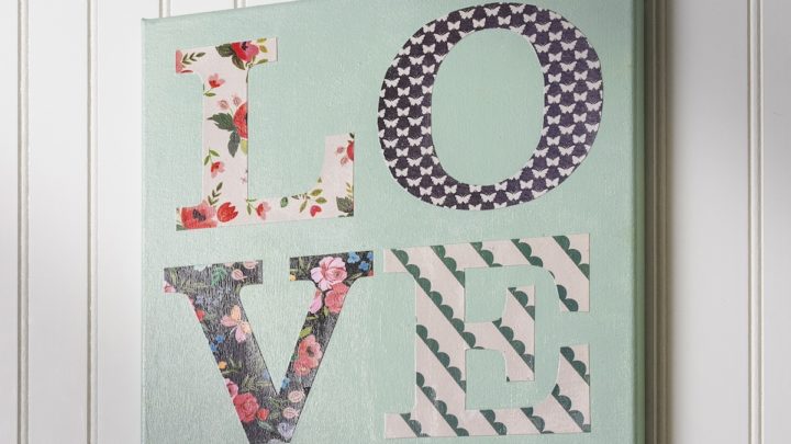 Decorative Letters for Wall Decor in Minutes! - Mod Podge Rocks