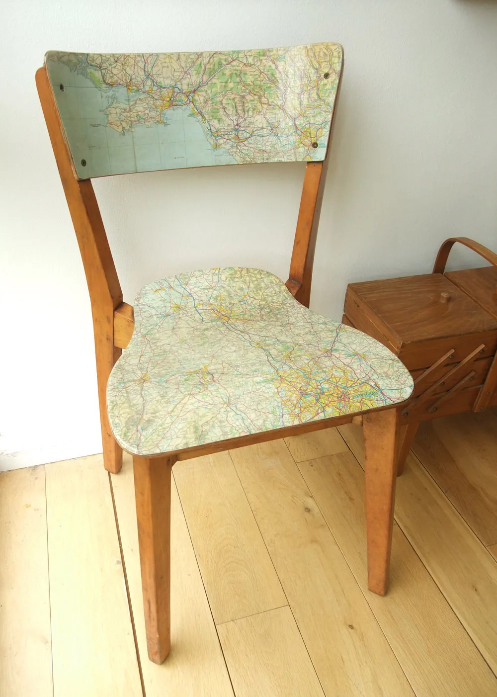 map chair