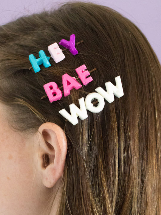 Personalized Chic: DIY Hair Pins to Match Your Style - Mod Podge Rocks