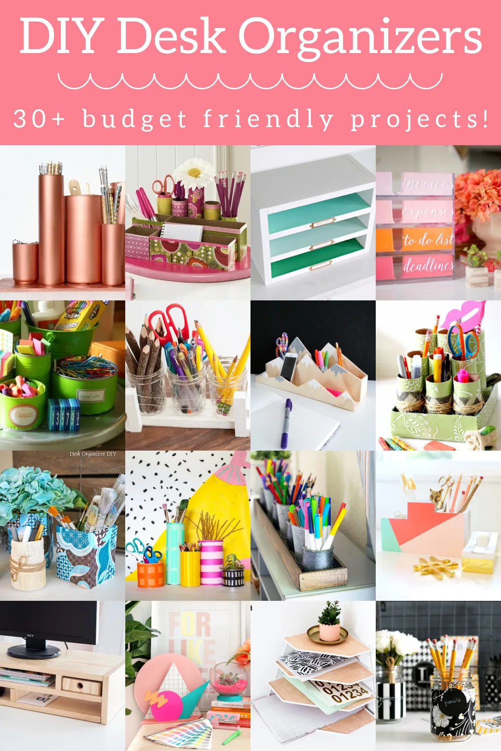 Diy Desk Organization   DIY Desk Organizers .webp