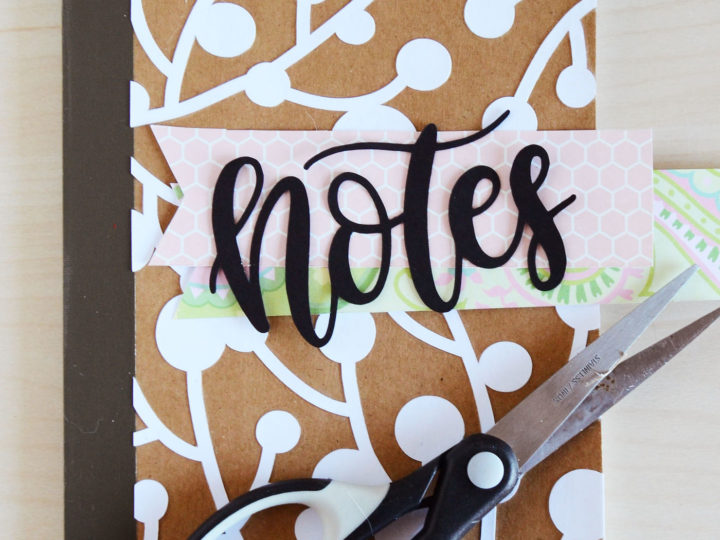 DIY Notebook Cover--a FUN Modpodge Craft!  Book crafts, Diy notebook  cover, Diy decoupage crafts