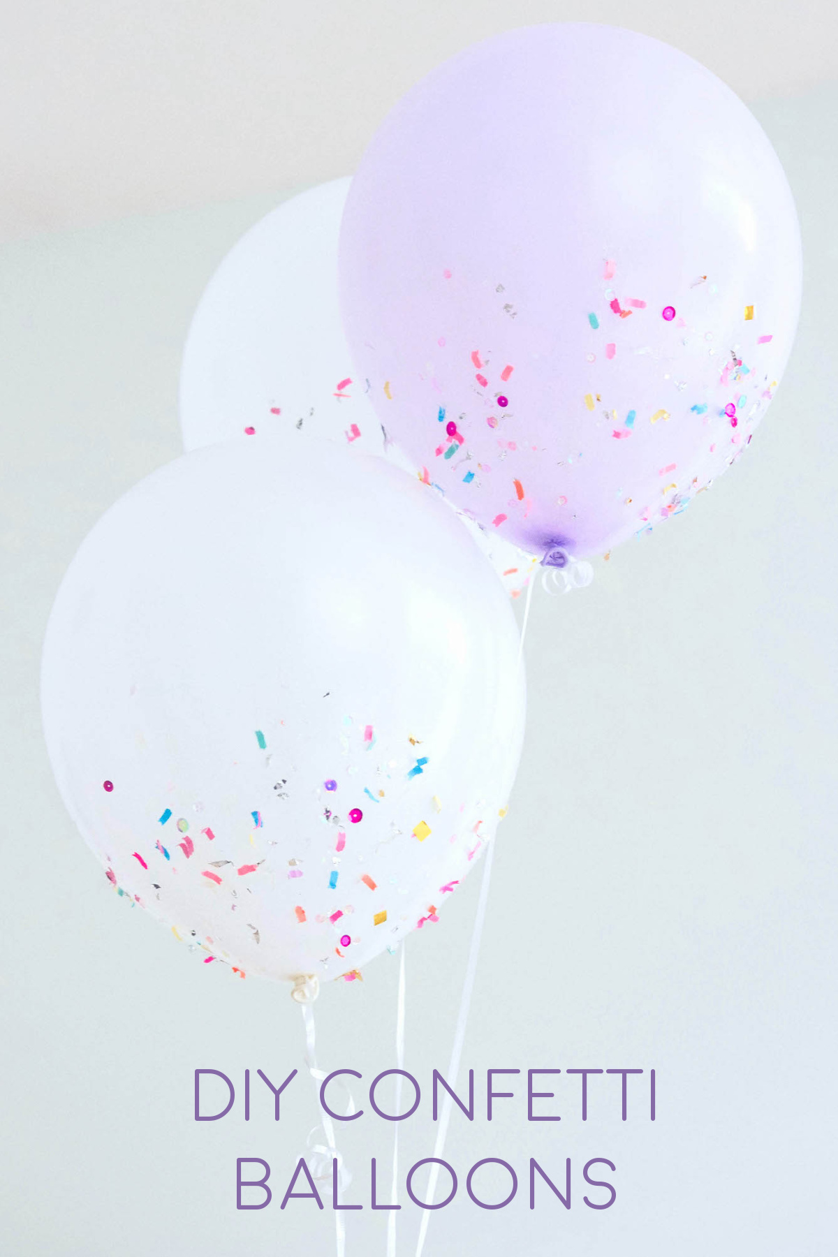 DIY confetti balloons