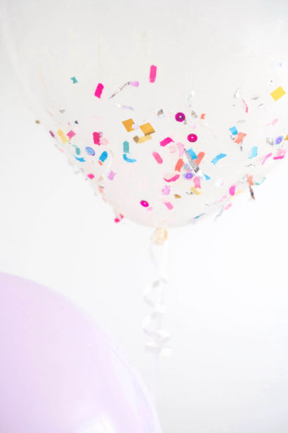 DIY Confetti Balloons for a Colorful Celebration - Mod Podge Rocks