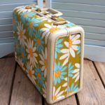 Decoupage suitcase