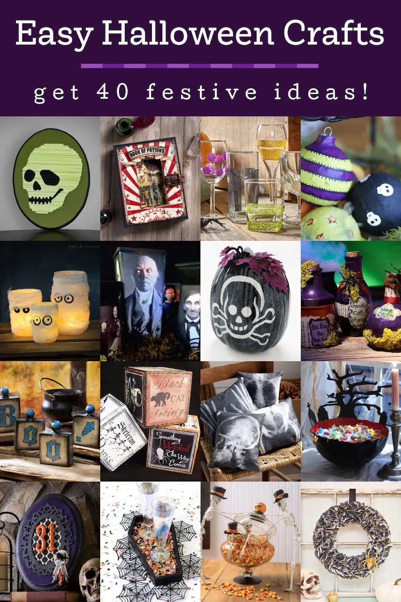 53 Easy Halloween Crafts for Adults, Kids, and Teens