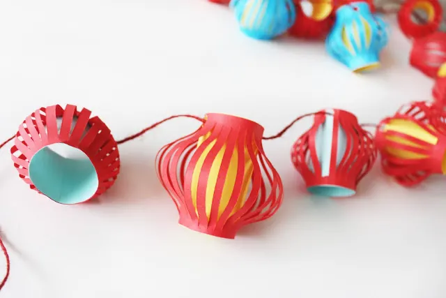 5 DIY Chinese New Year Decorations! Paper crafts! 