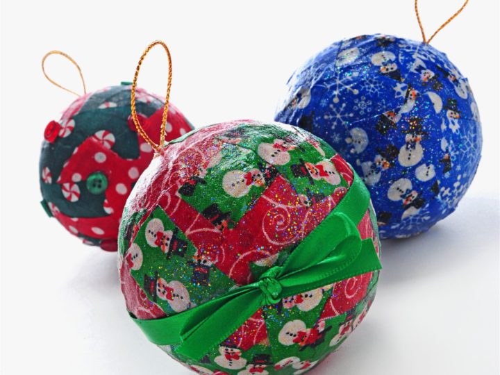 DIY Glass Ornaments for Your Christmas Tree - Mod Podge Rocks