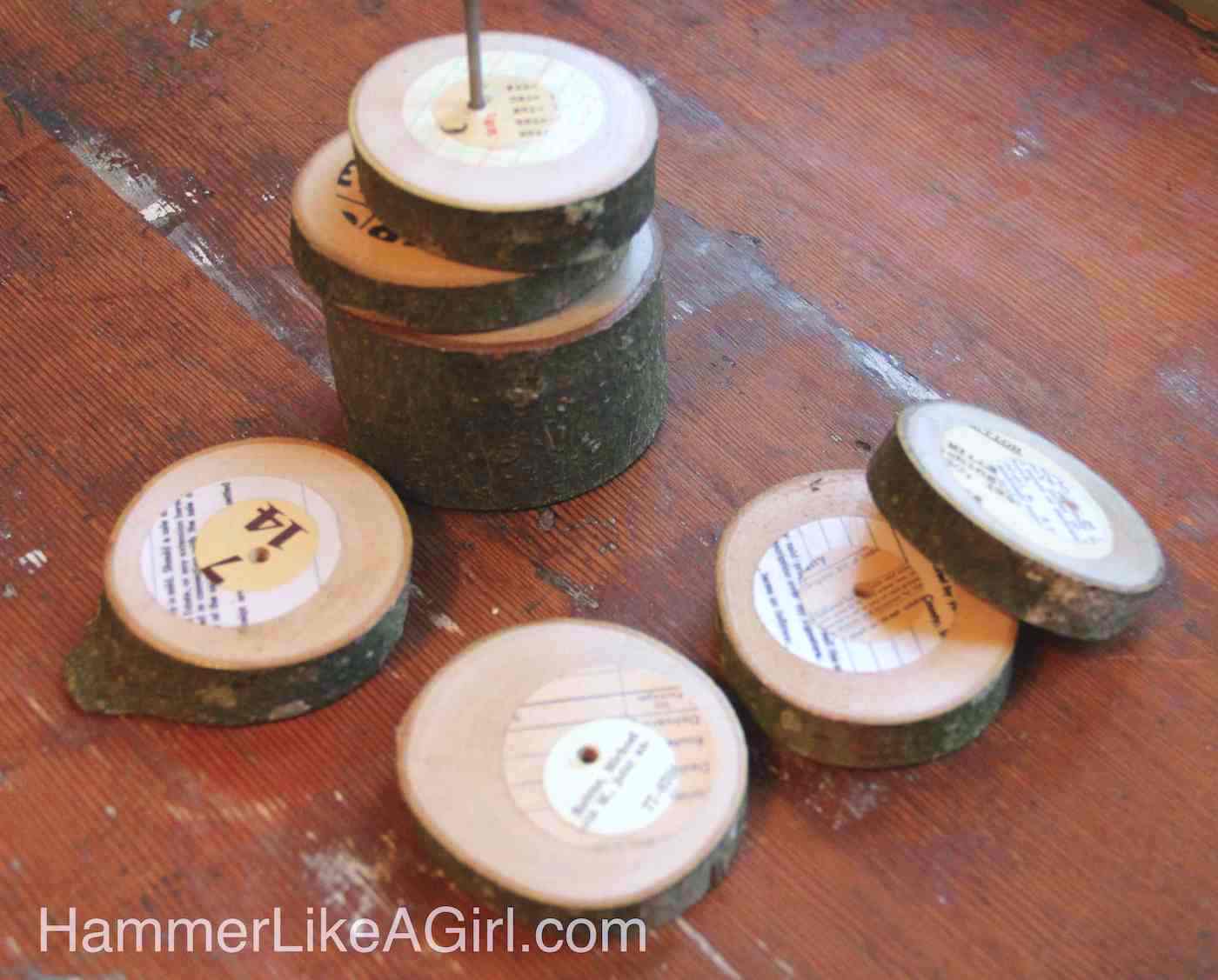 how to make coasters out of wood