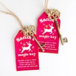 santa's magic key tag