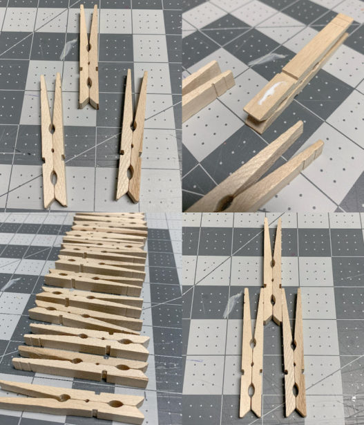 Make a Clothespin Cross in Four Easy Steps - Mod Podge Rocks