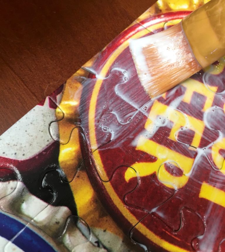 How to Use Puzzle Glue Mod Podge Puzzle Saver Mod Podge Rocks