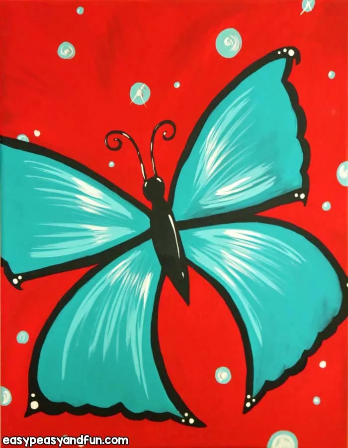 How to Paint Butterflies Easily - Top 15 Ideas for Beginners