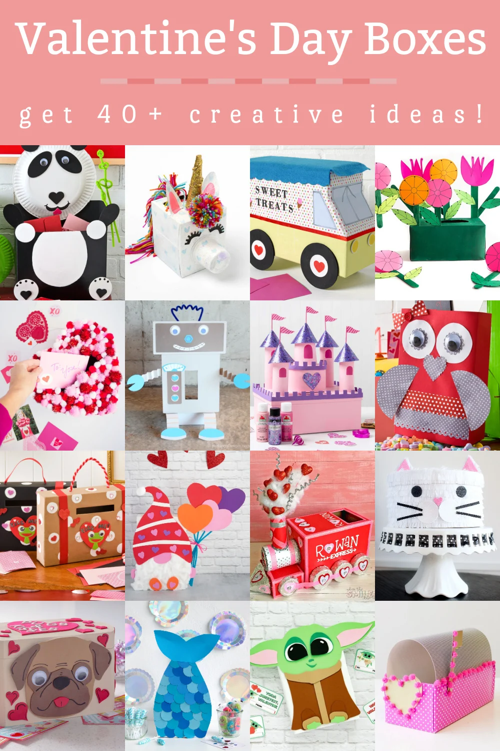 40+ Valentine\'s Day Boxes That Are Unique and Fun! - Mod Podge Rocks