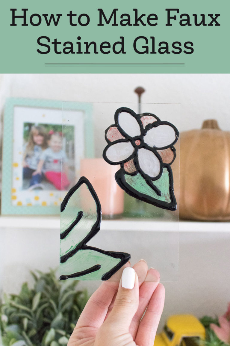 Faux Stained Glass with Mod Podge (Easy!) - Mod Podge Rocks