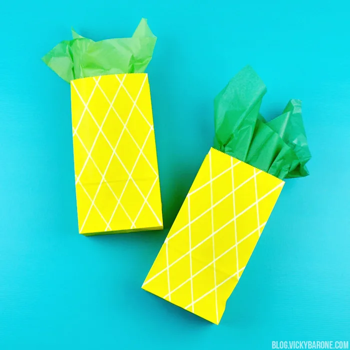 Origami Paper Bag - DIY Paper Bag with Handles - Easy Paper Gift Bags