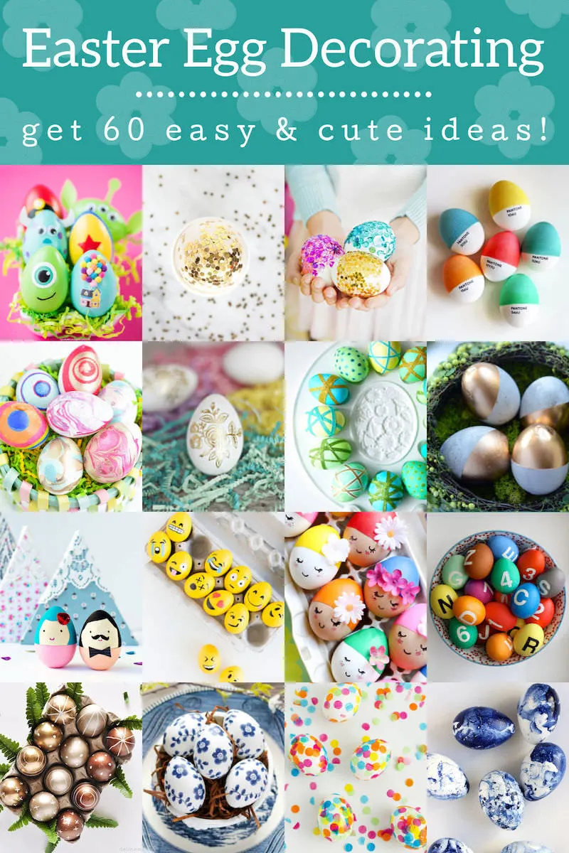 60+ Easter Egg Decorating Ideas You\'ll Love - Mod Podge Rocks