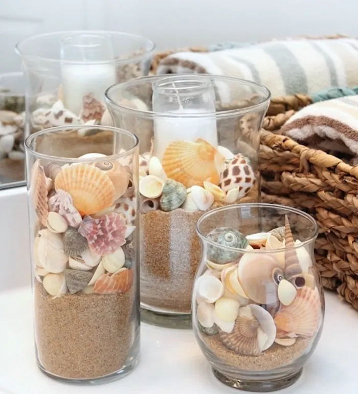 How To Make DIY Coastal Decor with Dollar Tree Seashells - Amy Sadler  Designs