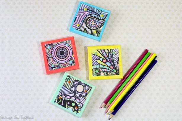 Coloring Page Ideas: 10+ Unique Projects - Mod Podge Rocks