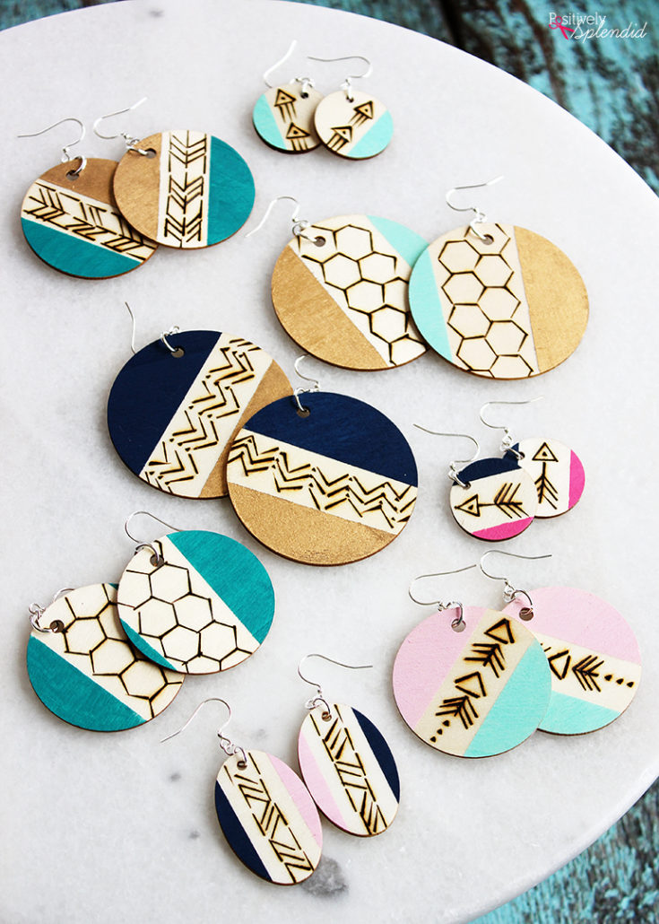 How to Make Boho Earrings With Clay  Jennie Masterson