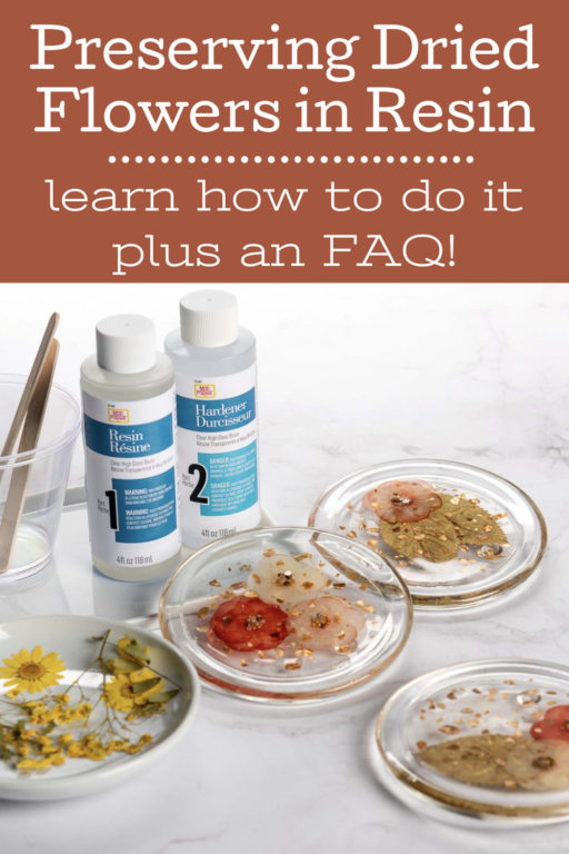 Dried Flowers in Resin How to Preserve Them Mod Podge Rocks