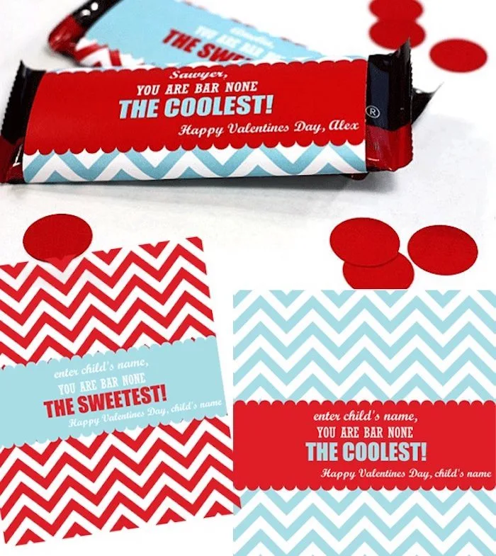 Valentine's Day Wrapping Paper and Gift Tags (Free!) - DIY Candy