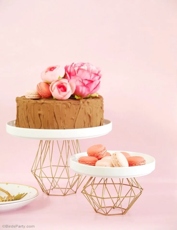 Diy Cake Stands For Entertaining Or