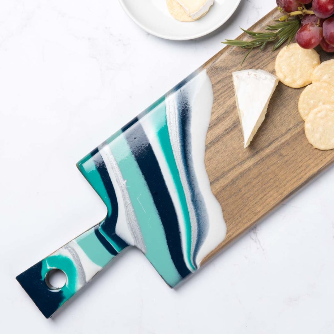 DIY Resin Cutting Board Makes a Great Gift Mod Podge Rocks