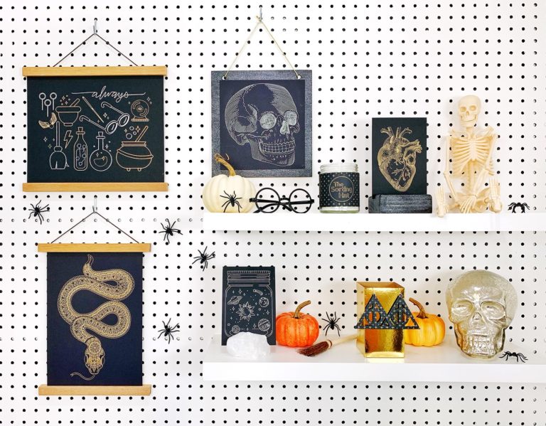 Halloween Wall Art 25+ Festive Craft Ideas Mod Podge Rocks