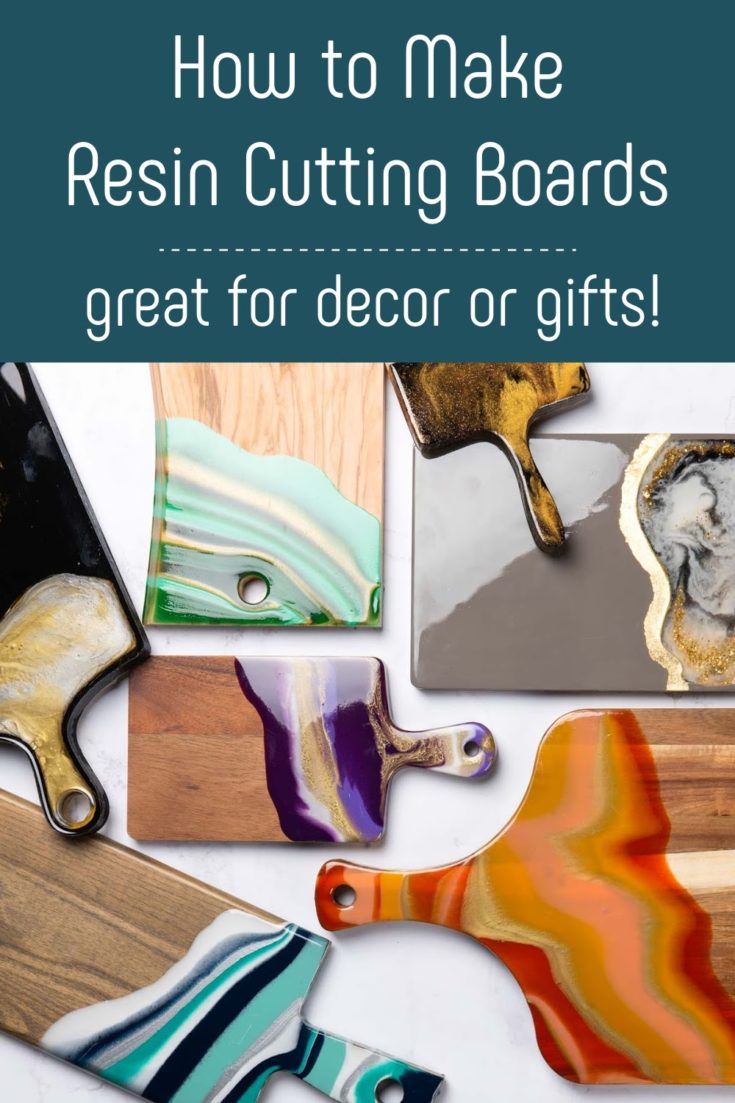 DIY Resin Cutting Board Makes a Great Gift Mod Podge Rocks