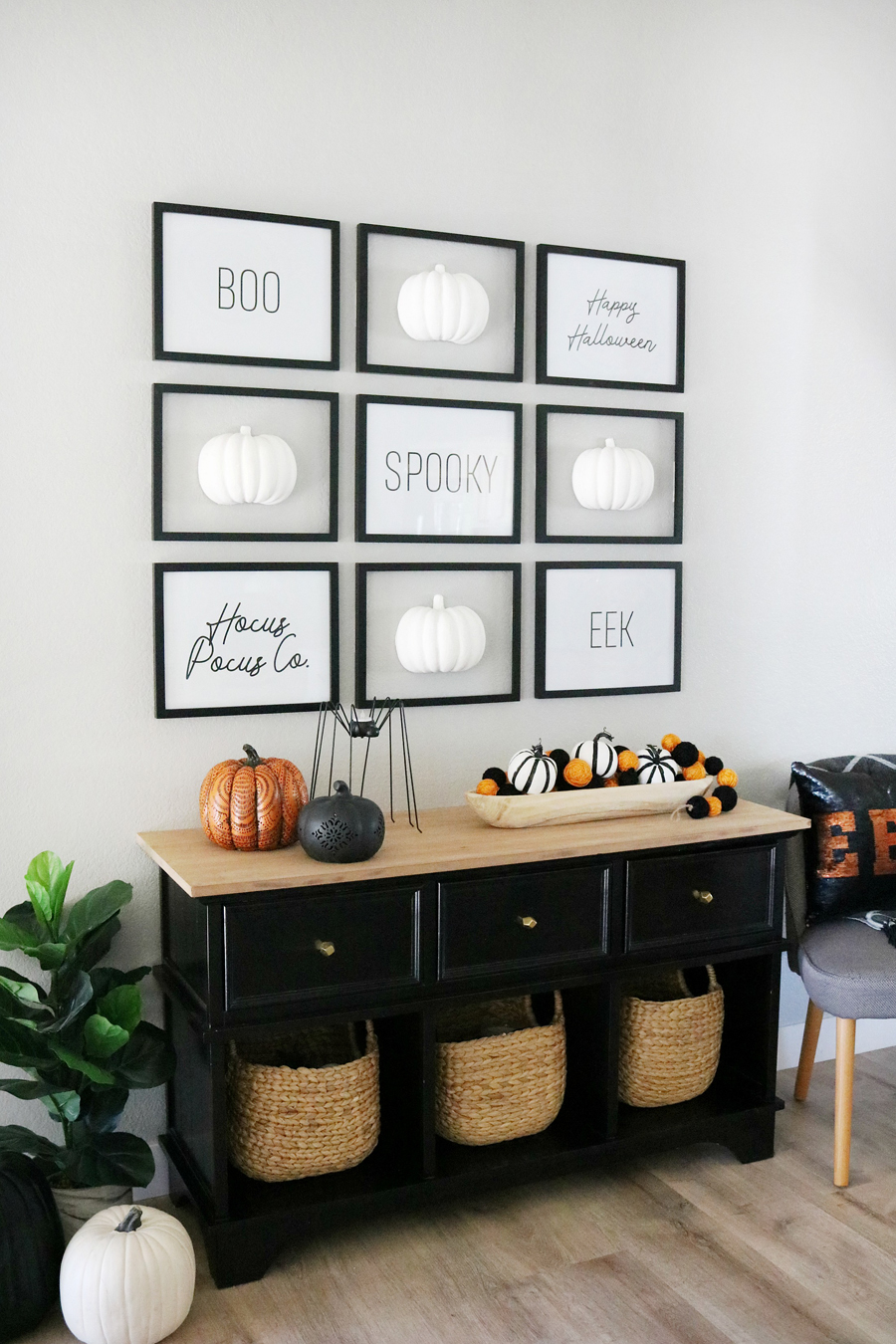 Halloween Wall Art 25+ Festive Craft Ideas Mod Podge Rocks