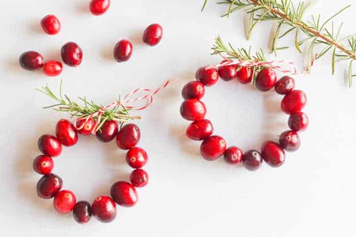 Cranberry Rosemary Napkin Rings 11